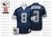 Troy Aikman 1992 Dallas Cowboys #8 Dark Throwback Mitchell and Ness NFL Football Jersey (Blue)