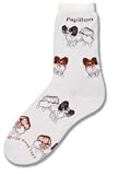 NEW! Pair of Papillon Socks Ladies White Socks Size 9 11