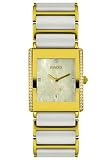 Women's Jubile Ivory Ceramic Goldplated Diamond