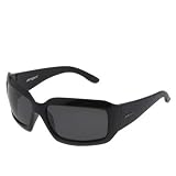 ANGEL Black PEACE Sunglasses with Smoke Polarized Lenses by