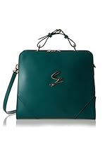 Gattinoni Bolso asa de mano Minerva (Verde Oscuro)