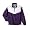 Purple/white