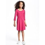 オールドネイビー OLD NAVY/ プリントフィット&フレアドレス ピンク ワンピース XS【並行輸入】