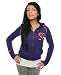 Dealers of the Purple Cloth The S&M Studded Hood Z/U w/Thumbholes in Purple hood ,Sweatshirts for Women