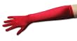 Shiny Stretch Satin Spandex Gloves, 12-button length