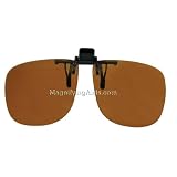 Amber Clip-Ons with 100% UV Protection