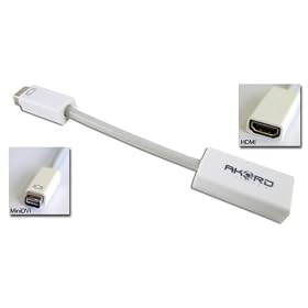 Mac Mini-DVI to HDMI (female) Adapter Cable for Apple Mac - AKORD
