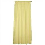 Tadpoles Basic Solid Yellow 2-pc. Set  63" Curtain Panels by Tadpoles