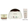 Gigi Combo #2 With Economy Warmer - All Purpose Wax - Muslin Strips And Wooden Applicators