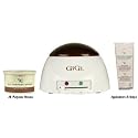 Gigi Combo #2 With Economy Warmer - All Purpose Wax - Muslin Strips And Wooden Applicators