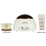 Gigi Combo #2 With Economy Warmer - All Purpose Wax - Muslin Strips And Wooden Applicators