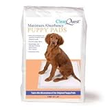 ClearQuest Maximum Absorbency Puppy Pads 100 Count