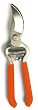 Apollo Precision Tools 8-inch Nickel Plated Garden Pruning Shears With Soft Grip Handles DT3701
