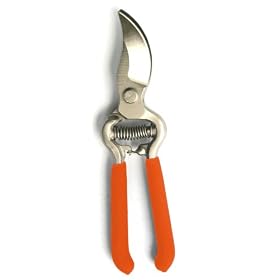 Apollo Precision Tools 8-inch Nickel Plated Garden Pruning Shears With Soft Grip Handles... from Hand Garden Tools