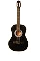 38" Black Acoustic Guitar w/ Carrying Case & Accessories