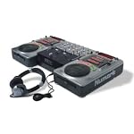 Numark FUSION 818 DJ Package including 2 Axis 8 CD Players, 1 DXM-01 Mixer, Headphones and Case