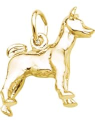 Rembrandt Charms Basenji Charm