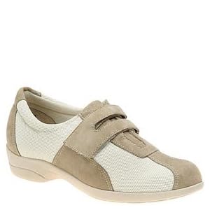 Buy Munro Jolie Rice Fabric Sand Suede Walking Shoe by Munro