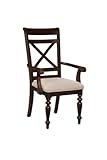 Java Arm Chair In In Walnut Finish by Standard Furniture