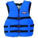 WINNING EDGE GENERAL PURPOSE LIFE VEST Color: Red/Black / Size: 2XL/3XL