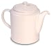Le Creuset Stoneware 1-1 2-Quart Grand Teapot, White