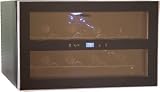 Haier HVTS08ABB 8-Bottle Capacity Wine Cellar With Touchscreen Control, Black