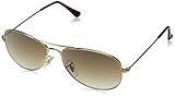 Ray-Ban Men's Cockpit Oval Sunglasses,Arista,56 mm