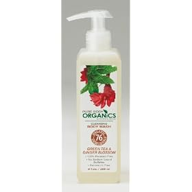 Pure Organics Green Tea & Ginger Body Wash