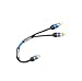 Electronics : Monster 200 LN Audio Y-Adapter 2 Males to 1 Female Adapter (MPC I200 Y-1F)
