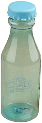 Portable Leak-proof Bike Sports 550ml Plastic Water Bottle (Azure)