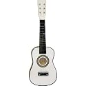 Crescent 23" White Kids Toy Acoustic Guitar with Accessories