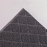 Diamond Deluxe Scraper Mat, Size 36 x 60, Gray