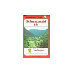 Radwanderkarten Baden-W�rttemberg, Bl.51, Schwarzwald S�d: Radwegegrundnetz Baden-W�rttemberg mit erg�nzenden Radwegen. Mit Informationen auf der R�ckseite der Karte