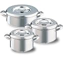 Aga Stainless Steel Casserole Set