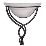 Honsel 36851 Wandleuchte rostfarbig antik