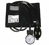 Professional Blood Pressure Set with Black Cuff for Adults