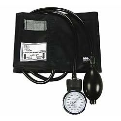Professional Blood Pressure Set with Black Cuff for Adults