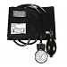 Professional Blood Pressure Set with Black Cuff for Adults