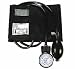 Professional Blood Pressure Set with Black Cuff for Adults
