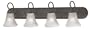 Thomas Lighting Sl7444-63 Elipse Four-Light Bath Fixture, Painted Bronze