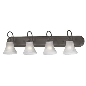 Thomas Lighting Sl7444-63 Elipse Four-Light Bath Fixture, Painted Bronze