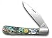 CANAL STREET CUTLERY CO Genuine Green Abalone Lock Back 1/100 Pocket Knife Knives