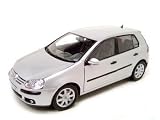VOLKSWAGEN GOLF V VW SILVER 1:18 SCALE DIECAST MODEL