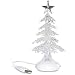 USB 7 Colour changing/flashing Glowing USB Crystal Christmas Tree