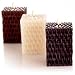 Mandara Spa 3 inch Rattan Mini Cube Candles
