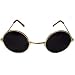 John Lennon Style Gold Frame/Lens W/Free Case