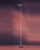 IMAGE OF P-1129 floor lamp - satin Gold, 110 - 125V (for use in the U.S., Canada etc.)