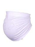 Maternity Belly-band Size 10-14 Sweet feet glitterstone in white