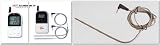 White Maverick ET732 Long Range Wireless Dual 2 Probe BBQ Smoker Meat Thermometer Set + Maverick Et732 Genuine Replacement 6 Foot Food Probe