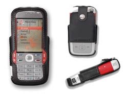 Ledertasche Lady-line f&uuml;r Nokia *topp-Design 5700 Preisvergleich